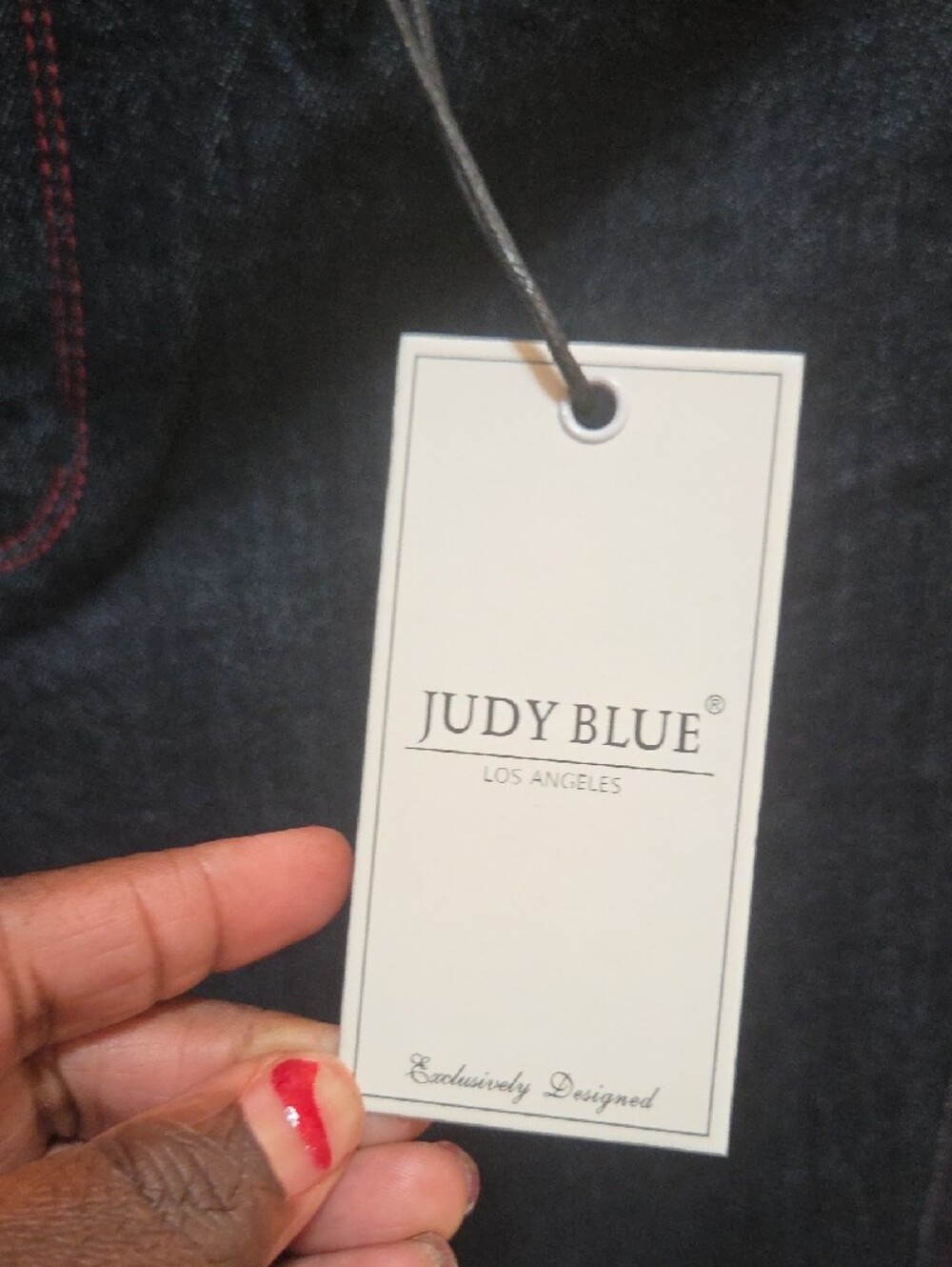 Judy Blue High Waist Heart Shaped Pocket Skinny Jeans Dark Wash 9/29 - Picture 4 of 6
